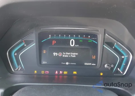 2020 Honda Odyssey Ex-L/Ex-L W/Navi Res z USA, uszkodzony, nr VIN 5FNRL6H77LB053187